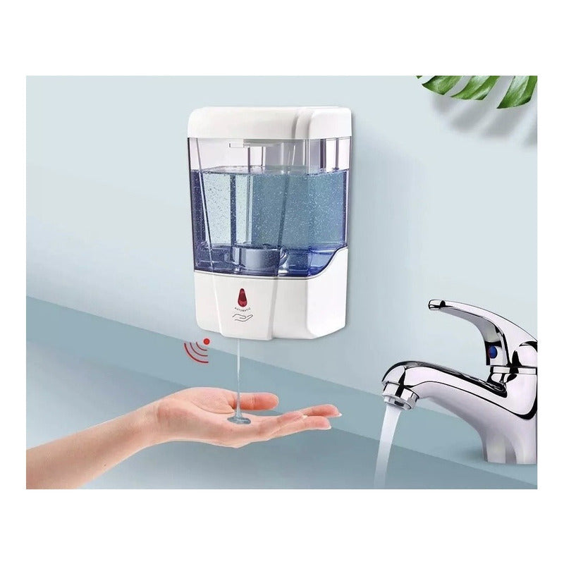 Dispensador Automático Con Sensor Jabón O Alcohol Gel 700ml