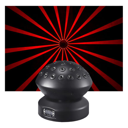 Laser Puntos Rojo Giratorio Bola Dj Dmx Fiestas Antro