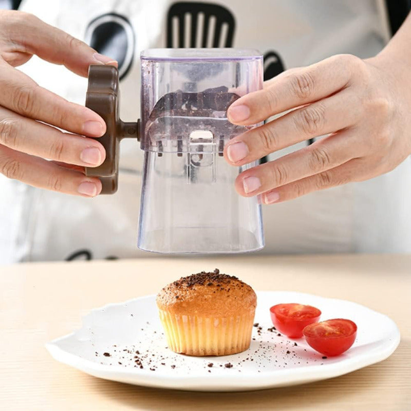 Trituradora De Nueces Chocolate Frutos Secos Cocina 360° Blanco