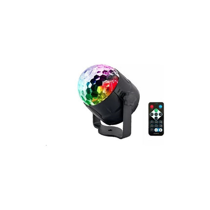 Bola De Luces Led Multicolor Para Fiestas Con Control