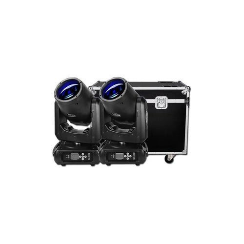 2 Cabezas Mobiles Mini Beam 230 Con Case