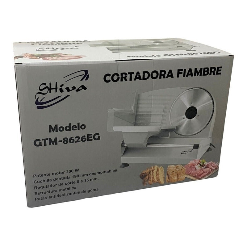 Cortadora De Cecinas/ Fiambres 200w
