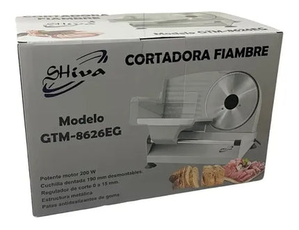 Cortadora De Cecinas/ Fiambres 200w