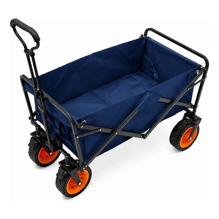 Carrito Plegable De Camping, Compras Y Más Azul Oscuro