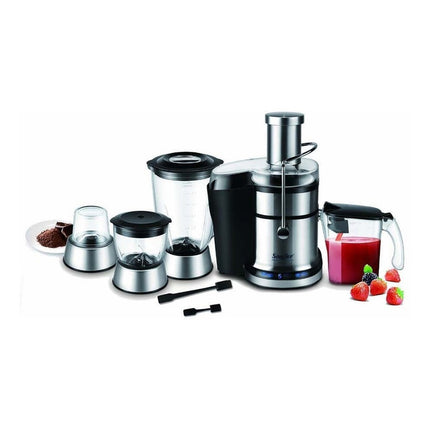 Juguera Procesador De Alimentos 4 En 1 800 Watts Gris