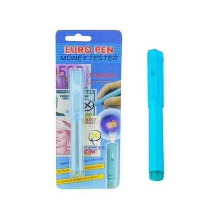 Lápiz Detector De Billetes Falsos + Luz Uv Celeste