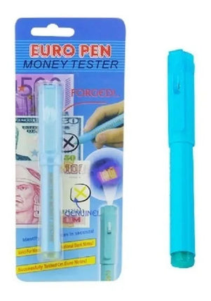 Lápiz Detector De Billetes Falsos + Luz Uv Celeste
