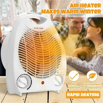 Termoventilador Calentador Calefactor Estufa Portátil Blanco