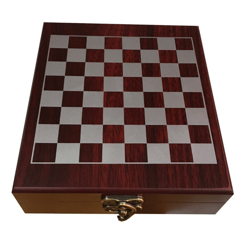 Set De Juego Ajedrez Con Accesorios Vino Sacacorchos