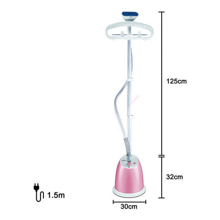 Plancha Vertical A Vapor Profesional 2 Litros 2000 W Rosa Claro