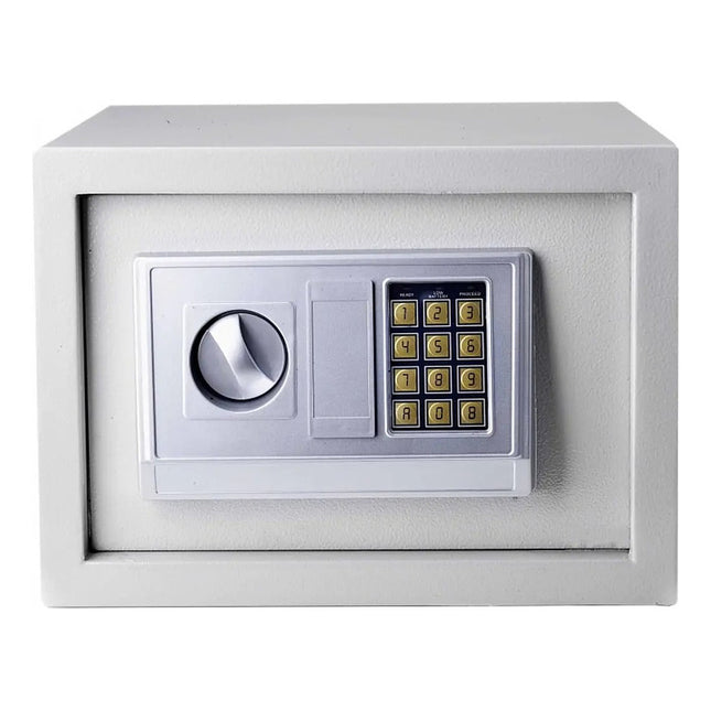 Caja Fuerte De Seguridad Tamaño Grande (38x30x30cm) Blanco