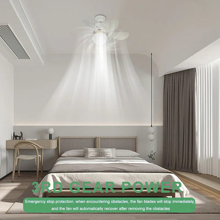 Ventilador De Techo Genérica Genérico Con 6 Aspas De Plástico Color Blanco Estructura Color Blanco, 42cm De Diámetro 1 42 Cm