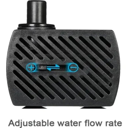 Fuente De Agua Decorativa Cascada Con Luz Led Pileta Gris Oscuro