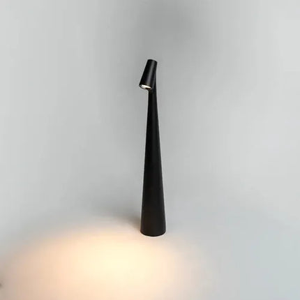 Lámpara De Mesa Recargable/ Tactil Negro