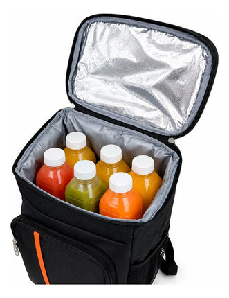 Mochila Cooler Térmica 22 L Viajes, Camping, Playa Y Trabajo