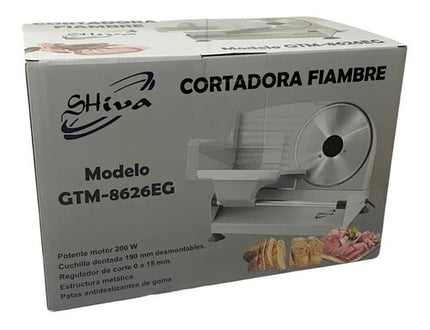 Rebanadora/ Cortadora Eléctrico 220v 200w