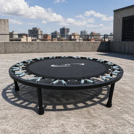 Mini Trampolín Profesional Fitness 100 Cm Negro