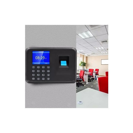 Reloj Biométrico Control De Asistencia Huella En Español