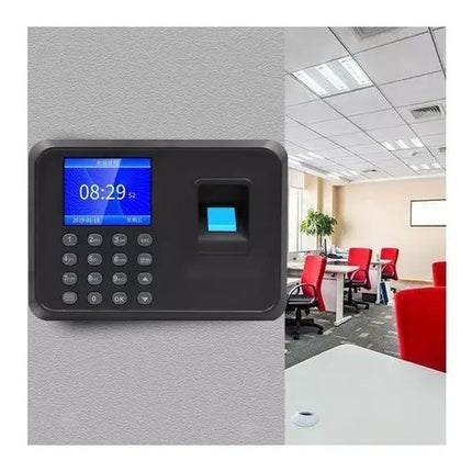 Reloj Biométrico Control De Asistencia Huella En Español