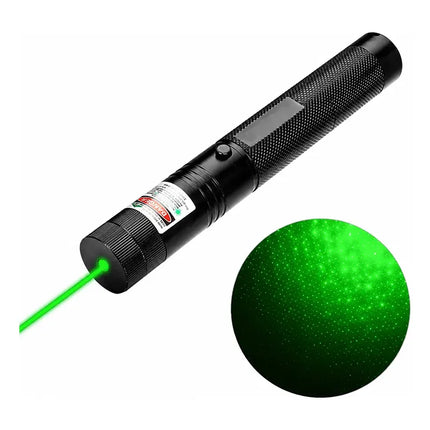Puntero Laser Verde Astronomico Incluye Bateria + Llaves Verde