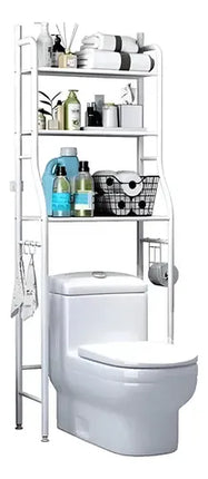 Estante Organizador Baño One Pixel Modelo 3 Niveles Blanco