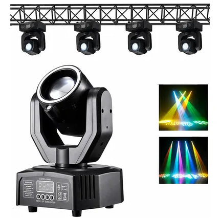 Cabeza Móvil Led Luz Disco Luces De Fiesta
