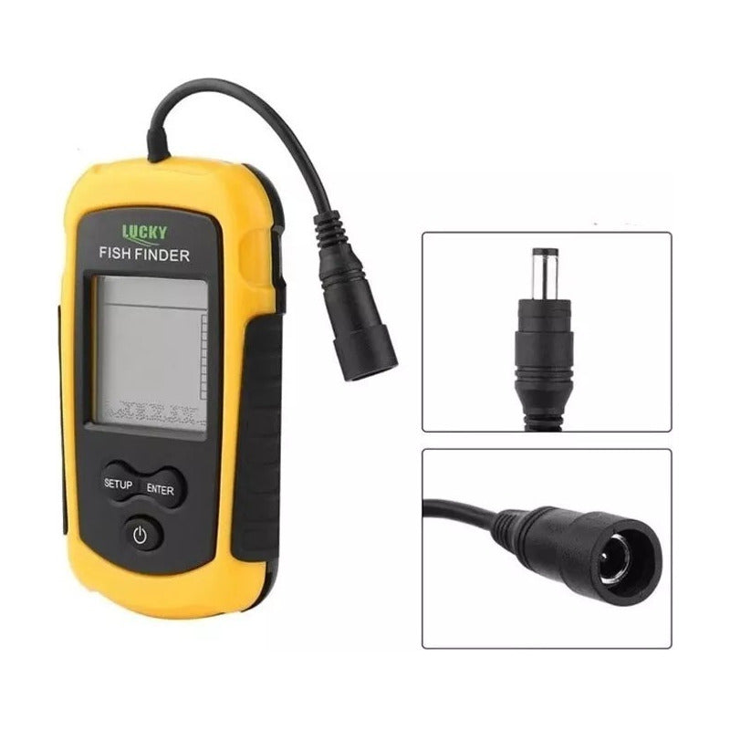 Sonar Ecosonda Portatil De Pesca Buscador De Peces 100m