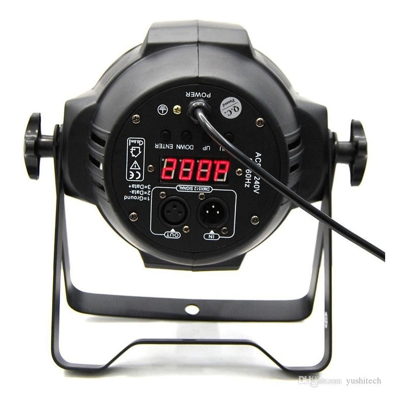 Foco Led 18 X 10w Dmx Alto Brillo Rgb, Amber, Uv, B (6 En 1)