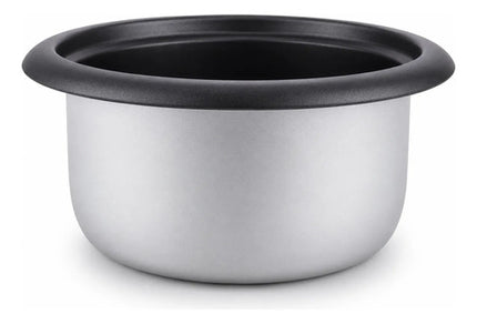 Olla Arrocera Con Vaporera De Aluminio Antiadherente 4 Lt. Blanco 50/60 Hz