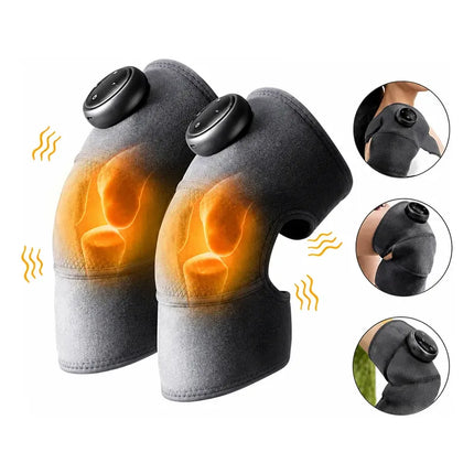 Masajeador De Rodilla Con Calefacción Negro