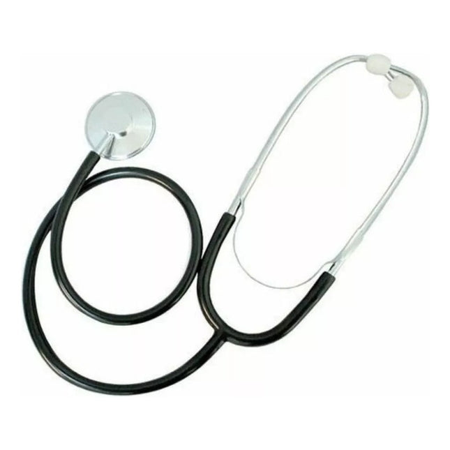 Fonendoscopio Sendai Sencillo Desarmable Negro Para Adultos
