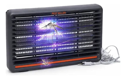 Lámpara Mata Insectos Uv Eléctrica 8w Atrapa Mosquitos Negro