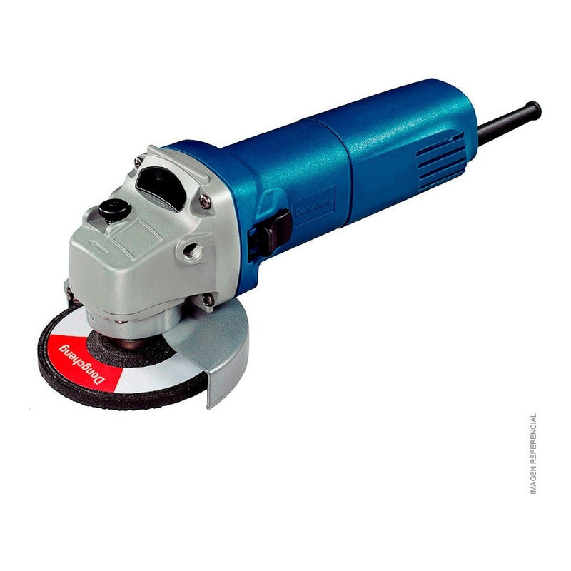 Esmeril Amoladora Dongcheng Dsm02-115 4 1/2  710w Azul