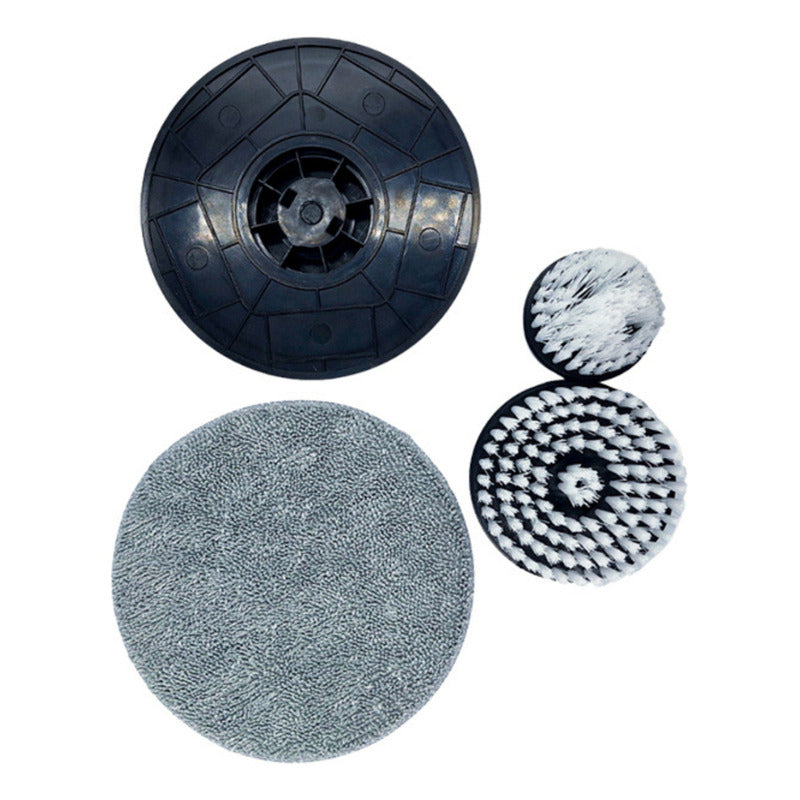 Cepillo Mopa Electrico Inalambrico Multiuso Para Hogar Blanco