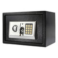 Caja Fuerte Digital Seguridad Con Llaves 31x20x20cm