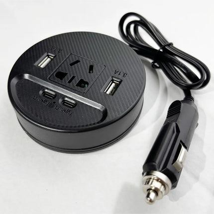 Inversor Para Auto 12 Volt Mas 2 Usb