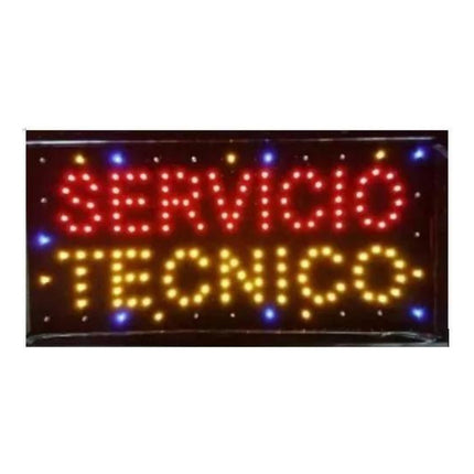 Letreros Led Luminosos Comerciales Diferentes Textos 48x25cm Rgb