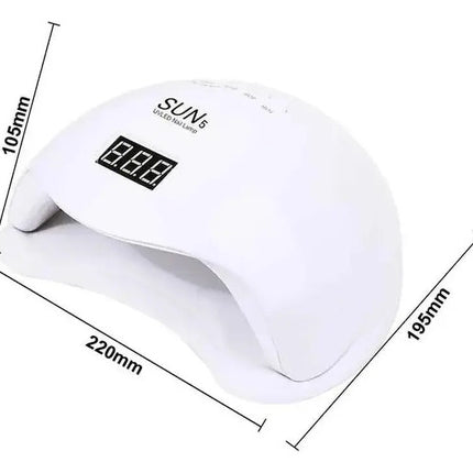 Secador Uñas Uv Led Lampara Manicure Profesional