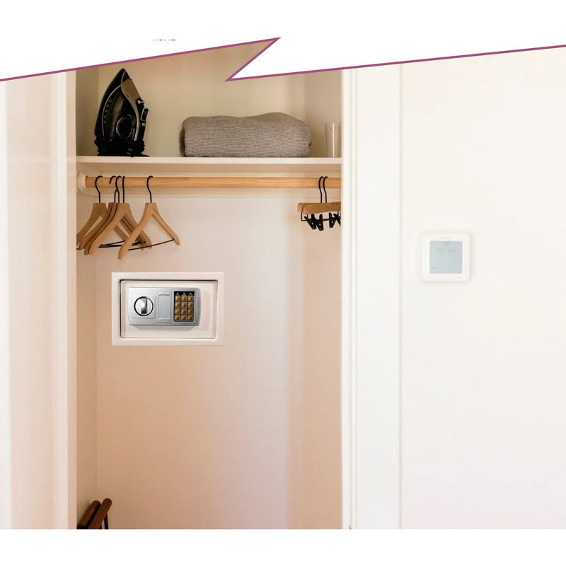 Caja Fuerte Digital Seguridad Con Llaves 31x20x20cm