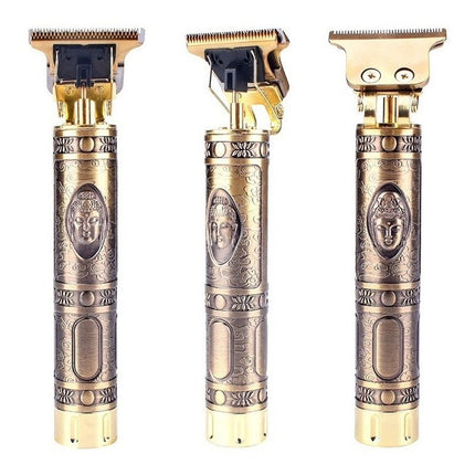 Maquina Cortadora Pelo Afeitar Depiladora Hombre Electrica Dorado Oscuro