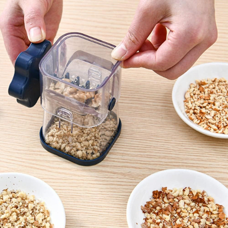 Trituradora De Nueces Chocolate Frutos Secos Cocina 360° Blanco