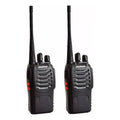 Pack 2 Radios Transmisor Walkie Talkie Baofeng 888s Uhf Negro