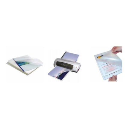 Mica 100 Laminas Termolaminar 175 Mic Oficio