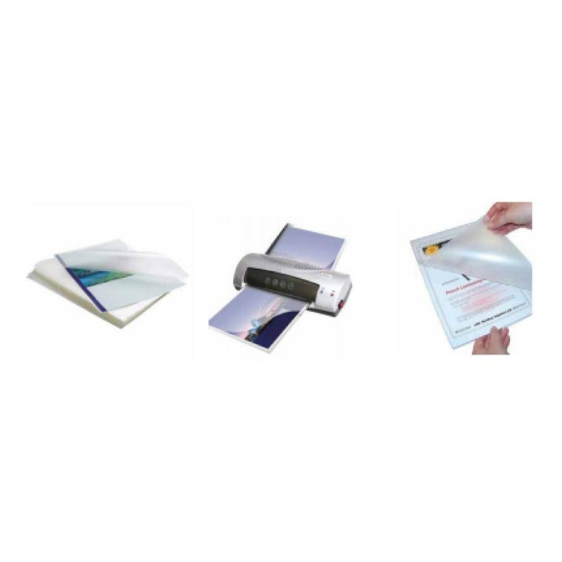 Mica 100 Laminas Termolaminar 175 Mic Oficio