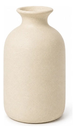 Floreros Jarron Cerámica Decorativos Para Mesa Oficina 3pcs Beige