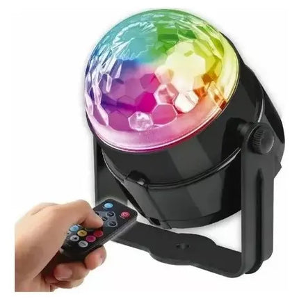 Bola De Luces Led Multicolor Para Fiestas Con Control