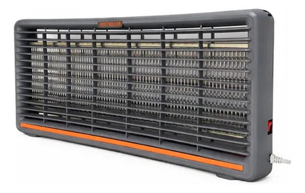 Lámpara Mata Insectos Uv Eléctrica 12w Atrapa Mosquitos Negro