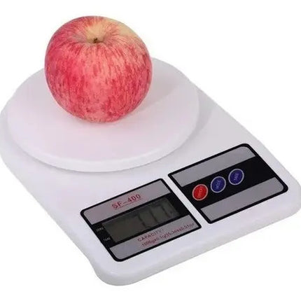 Bascula Gramera Pesa Digital Cocina 10kg Pesa Alimentos Blanco