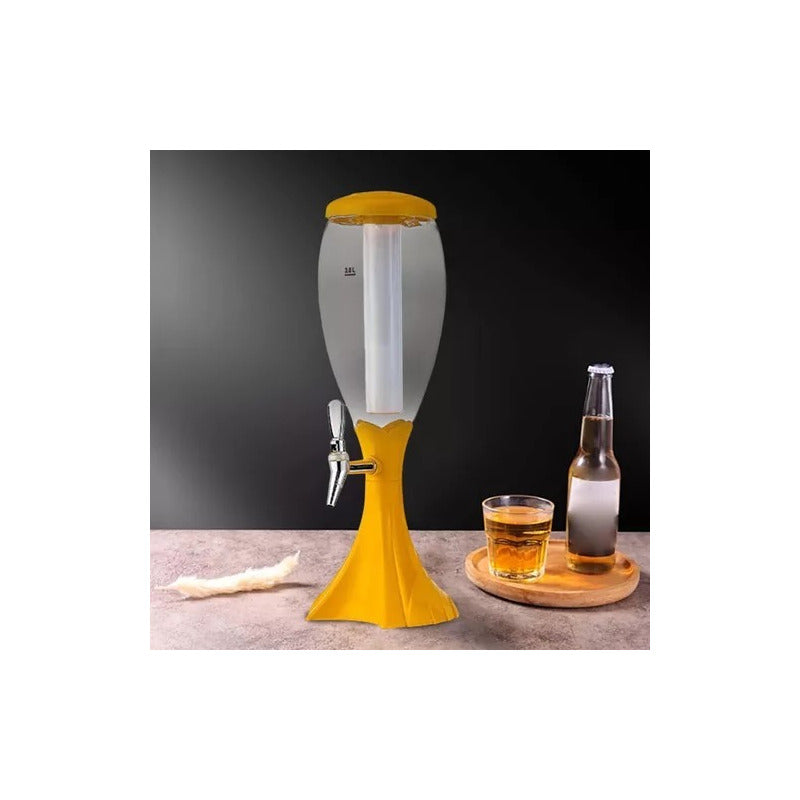 Dispensador De Cerveza Con Dispensador De Jugo De Bebida