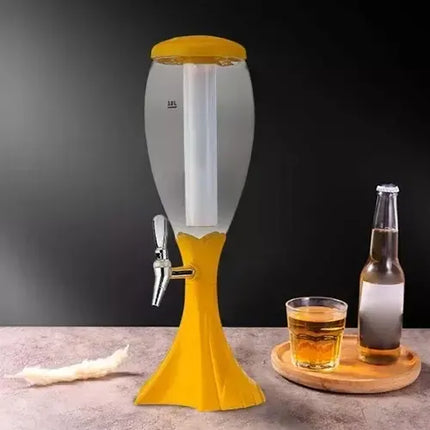 Dispensador De Cerveza Con Dispensador De Jugo De Bebida